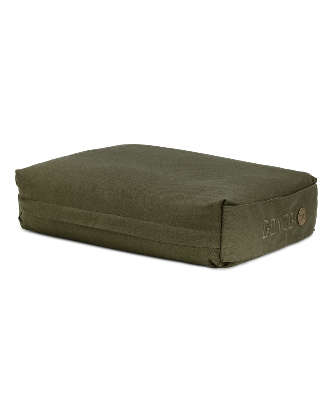 Calm Rektangulær Yoga Bolster - Dark Olive