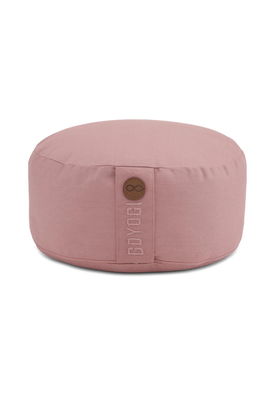 Calm Round Meditation Cushion - Pink