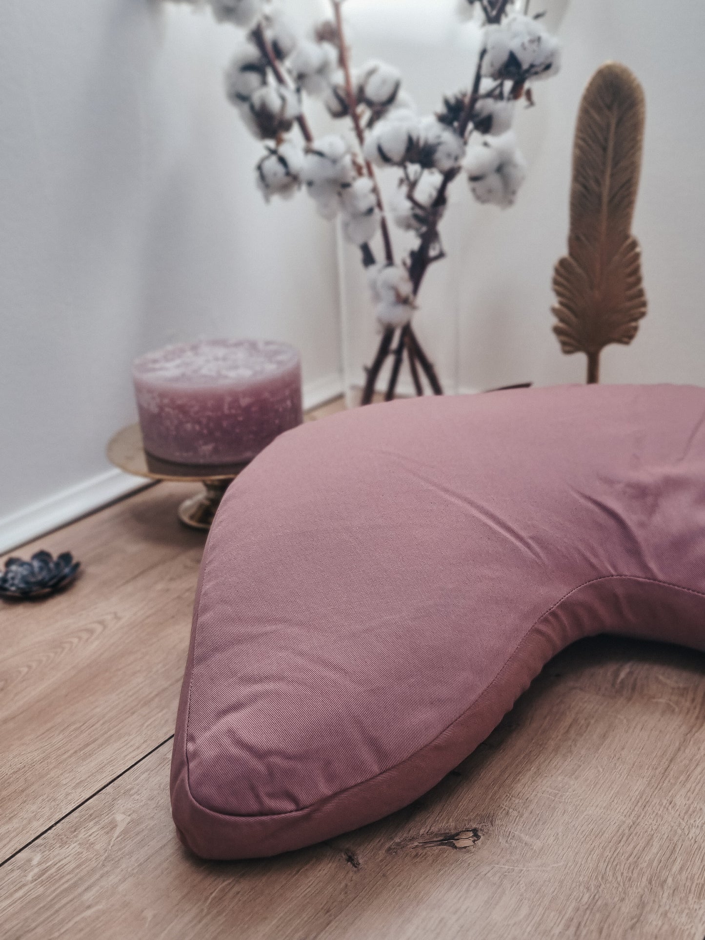 Calm Zafu Meditation Cushion - Rose