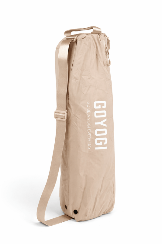 GO Yoga Mat Bag - Light Beige