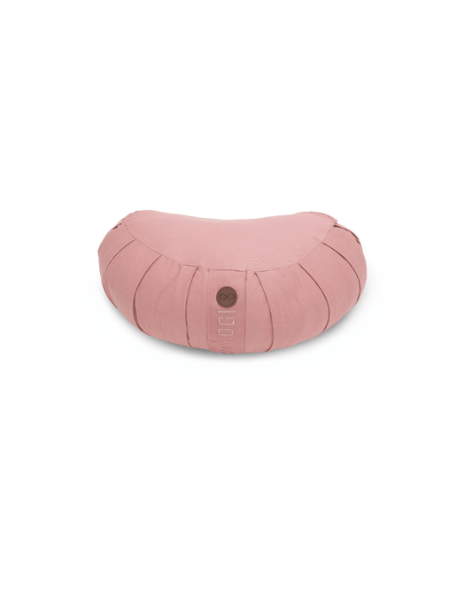 Calm Crescent Halvmåne Meditationspude - Rose
