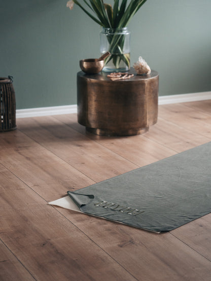 Infinity Yoga Towel - Dark Olive