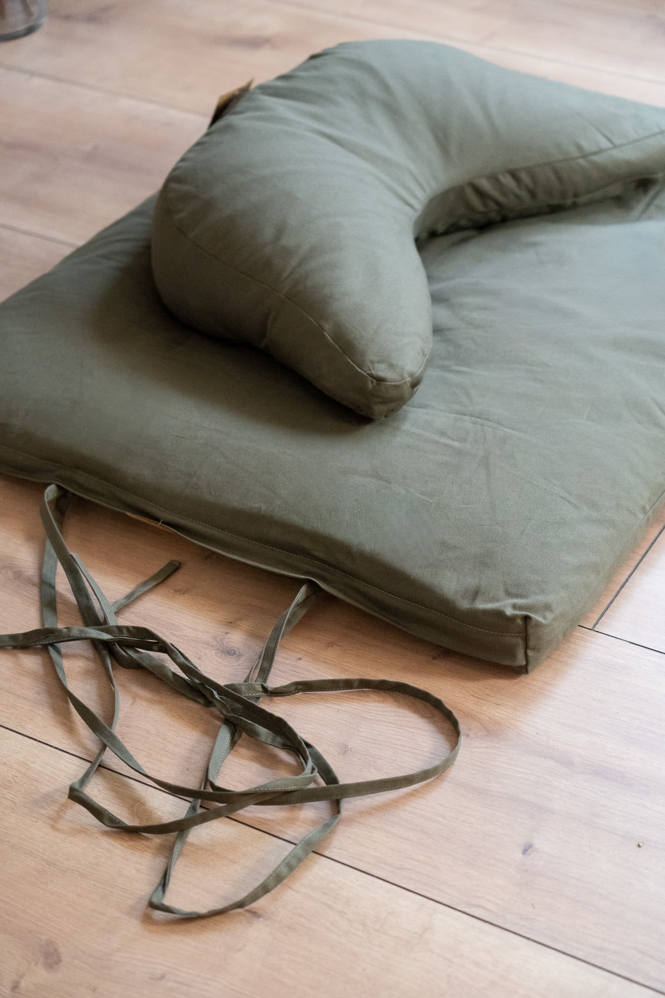 Calm Zabuton 4 cm - Dark Olive