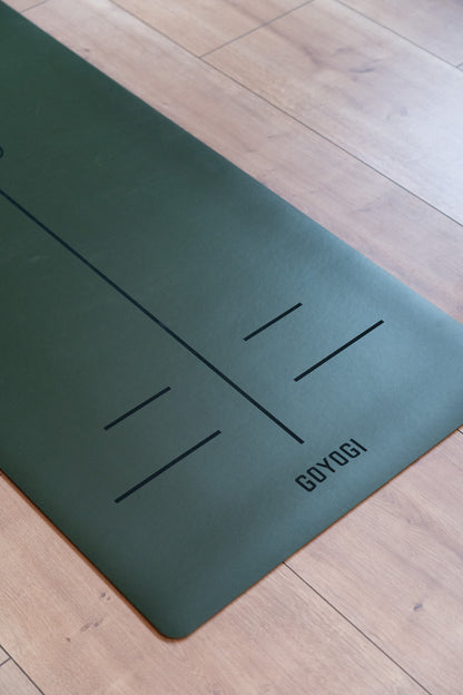 Premium Signature Yoga Mat - Olive Green