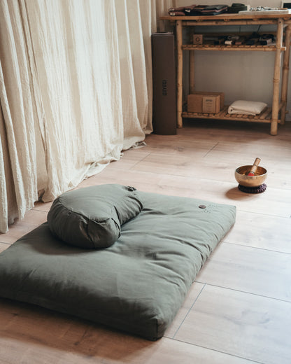 Begin meditation Crescent Bundle - Dark Olive