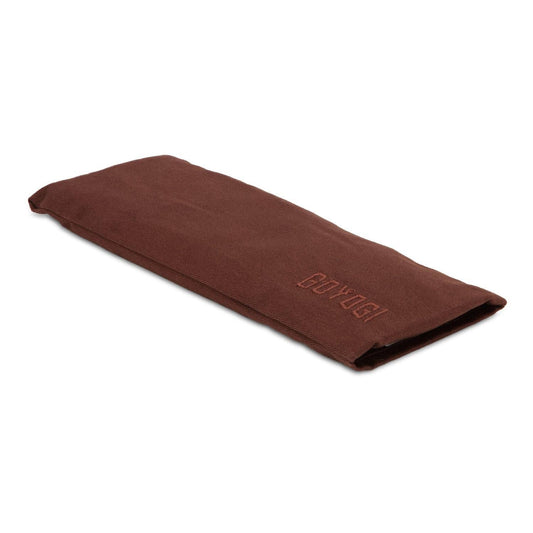 Coussin Calm Eye en coton - Marron