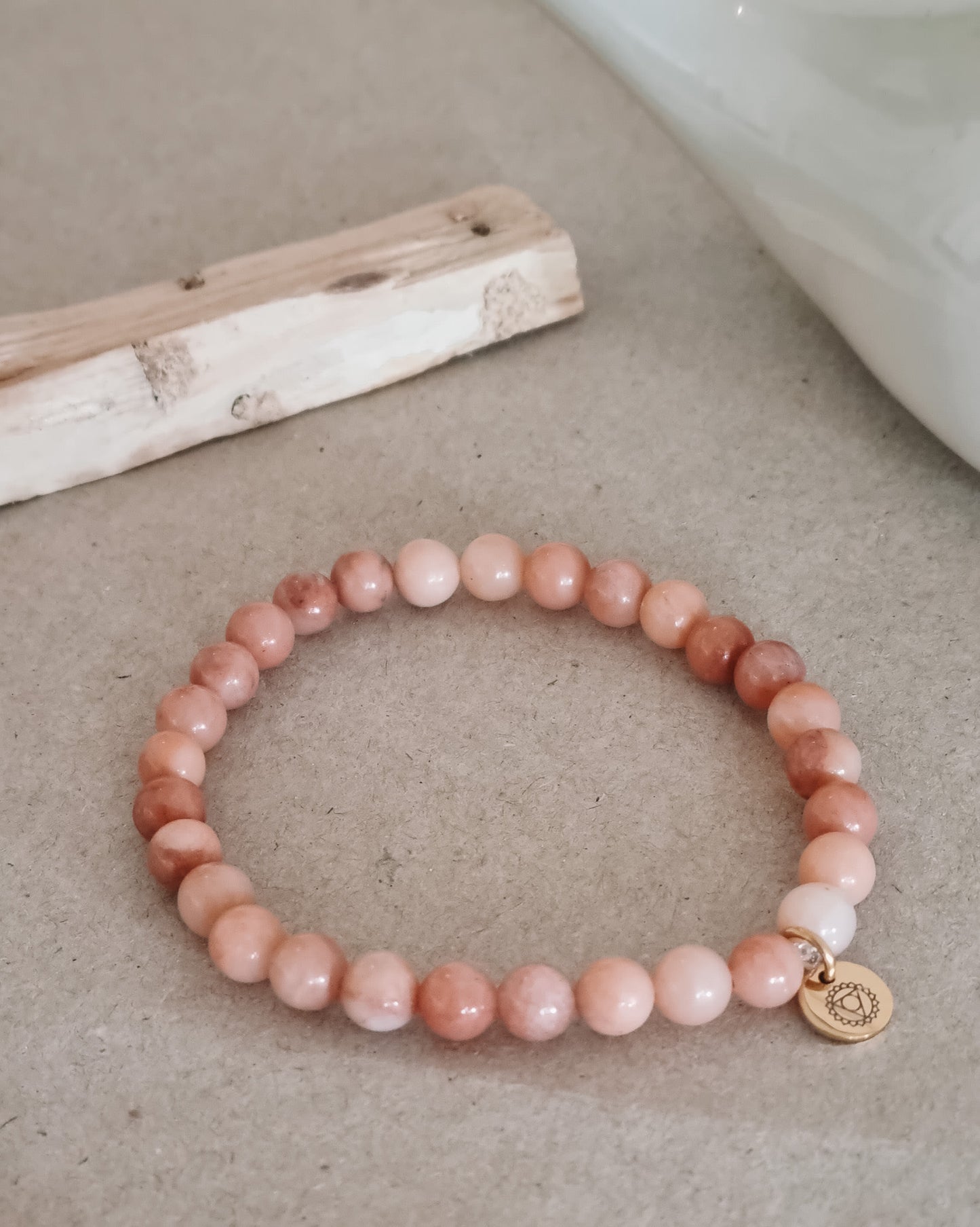 Mantra ENERGY bracelet - Frihed - Pink Aventurin -