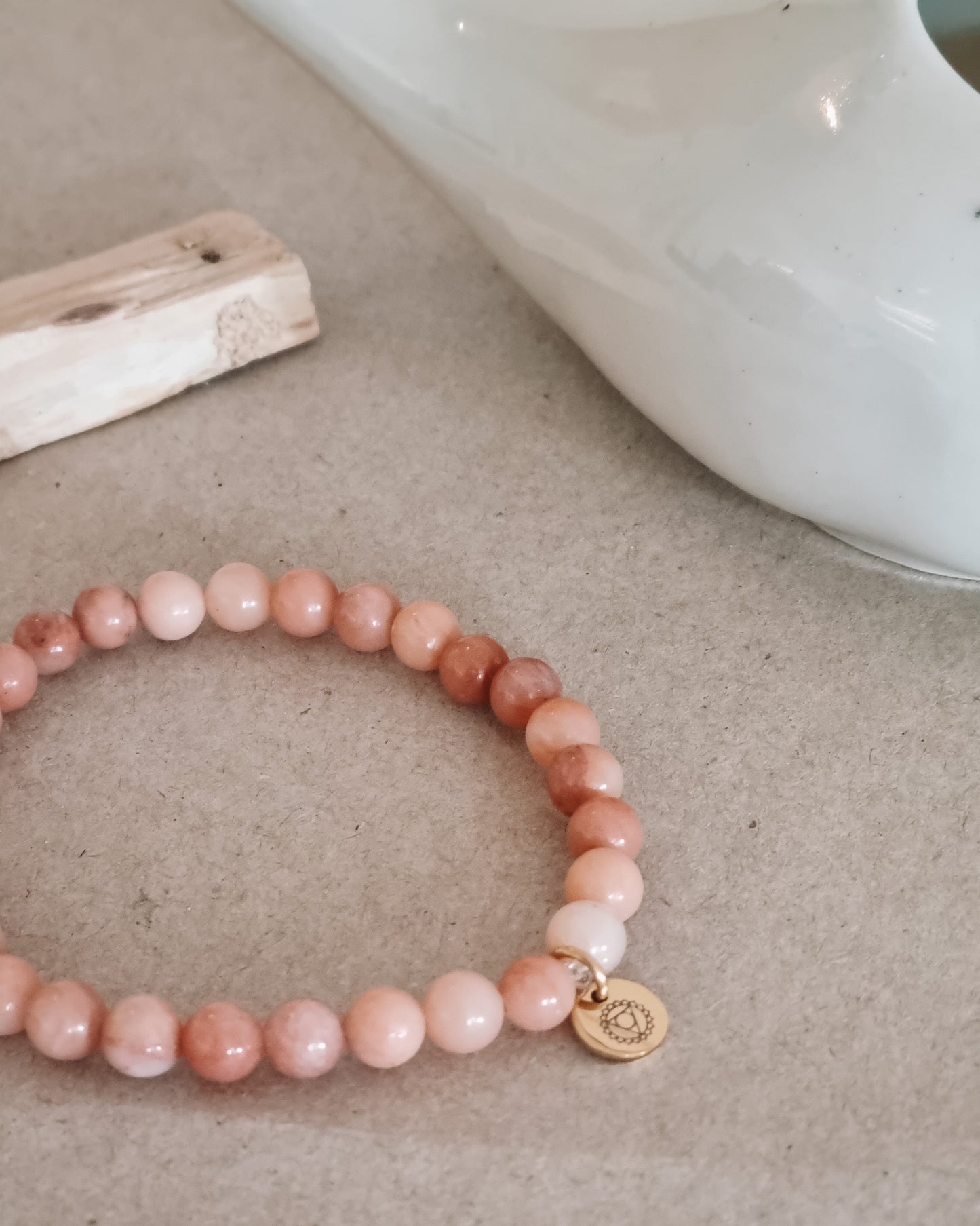 Mantra ENERGY bracelet - Frihed - Pink Aventurin -