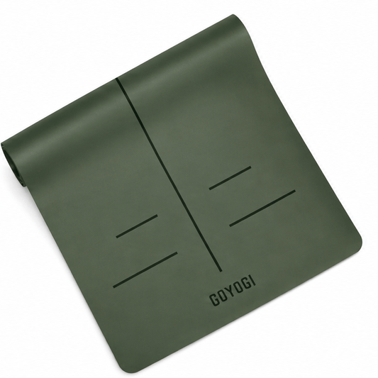 Premium Signature Yoga Mat - Olive Green