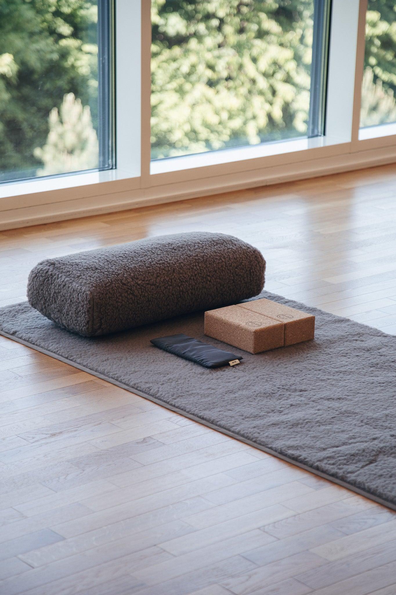 Release Wool Yoga Mat 75 x 200 cm - Light Brown