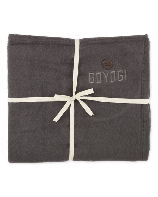 Calm Yoga Tæppe - Dark Grey