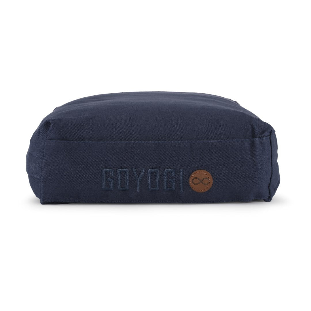 Calm Rektangulær Yoga Bolster - Dark Blue