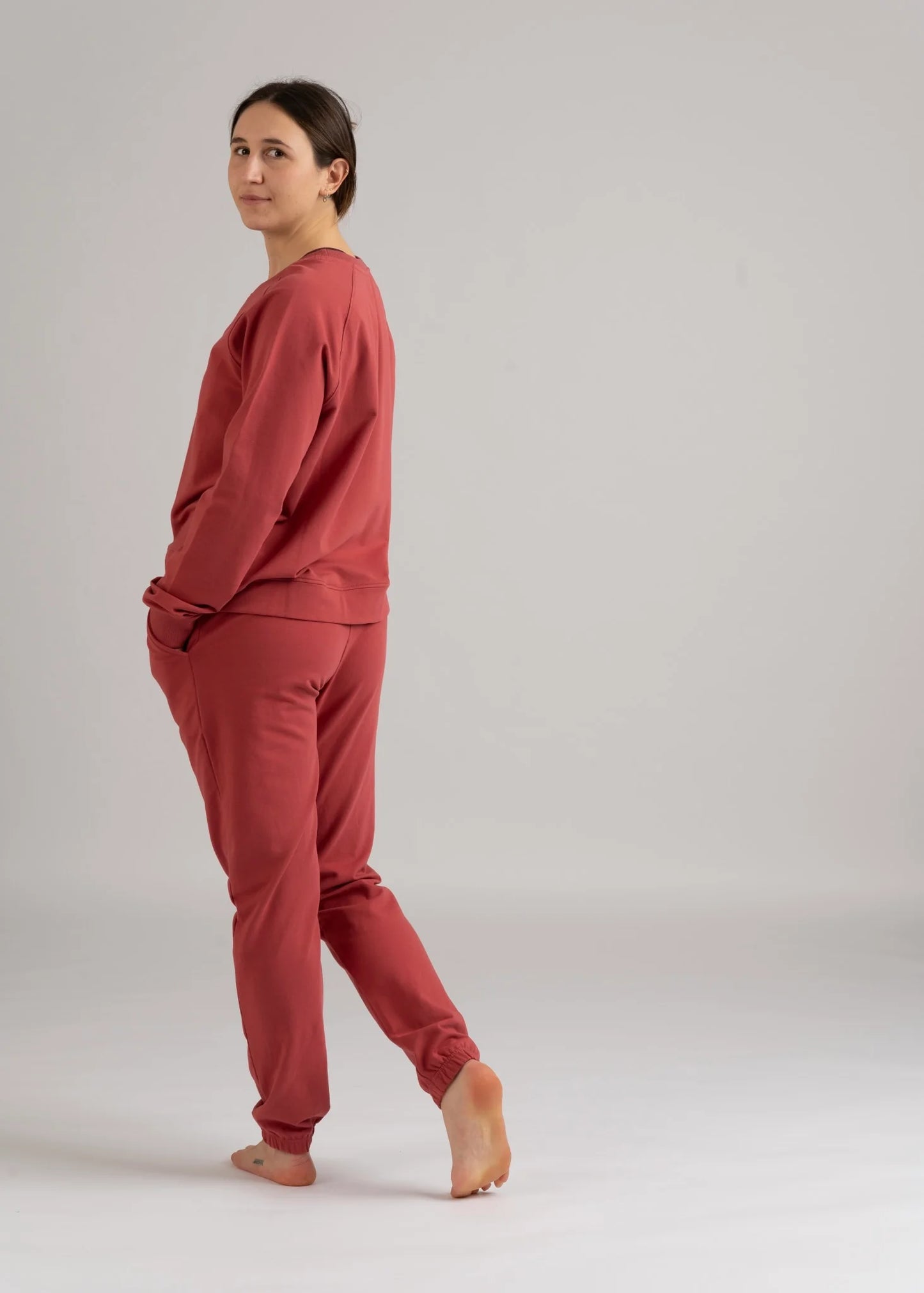 Asha Sweatpants - Surya Red