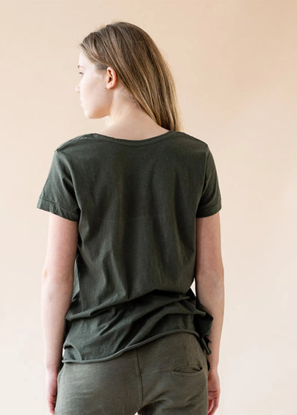 Yama Tee - Dark Olive