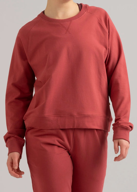 Asha Sweatshirt - Surya Red