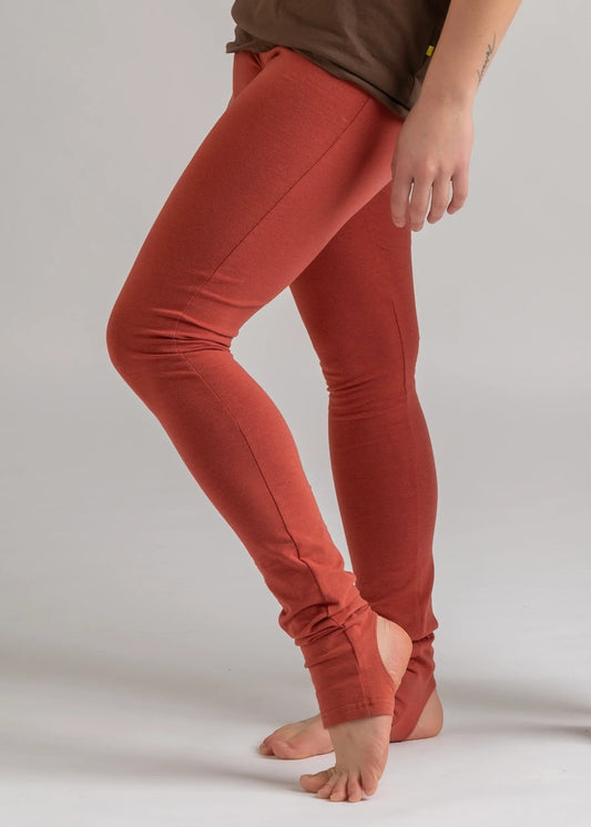 Sadhana Long Tights - Burnt Oange