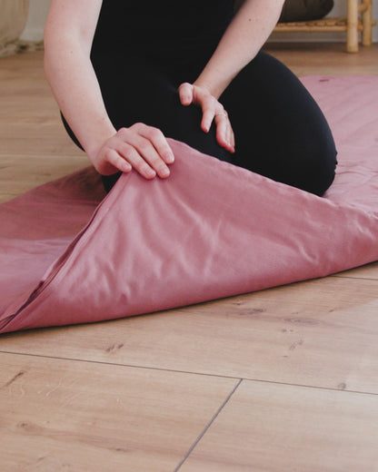 Calm Organic Cotton Yin Futon mat - Natural