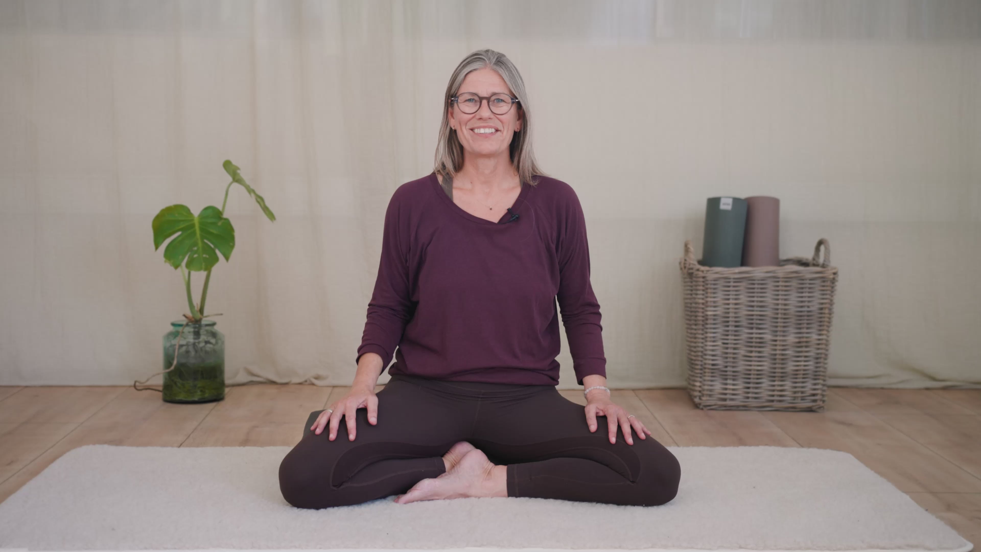 Load video: yogamåtte i uld