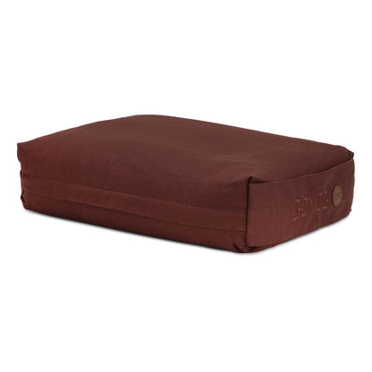 Calm Rektangulær Yoga Bolster - Brun