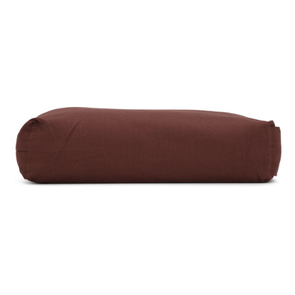 Traversin de Yoga Rectangulaire Calm - Marron