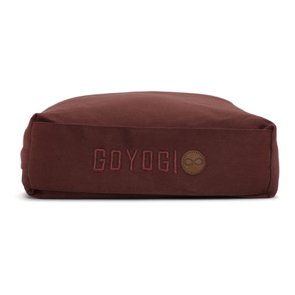 Calm Rektangulær Yoga Bolster - Brun