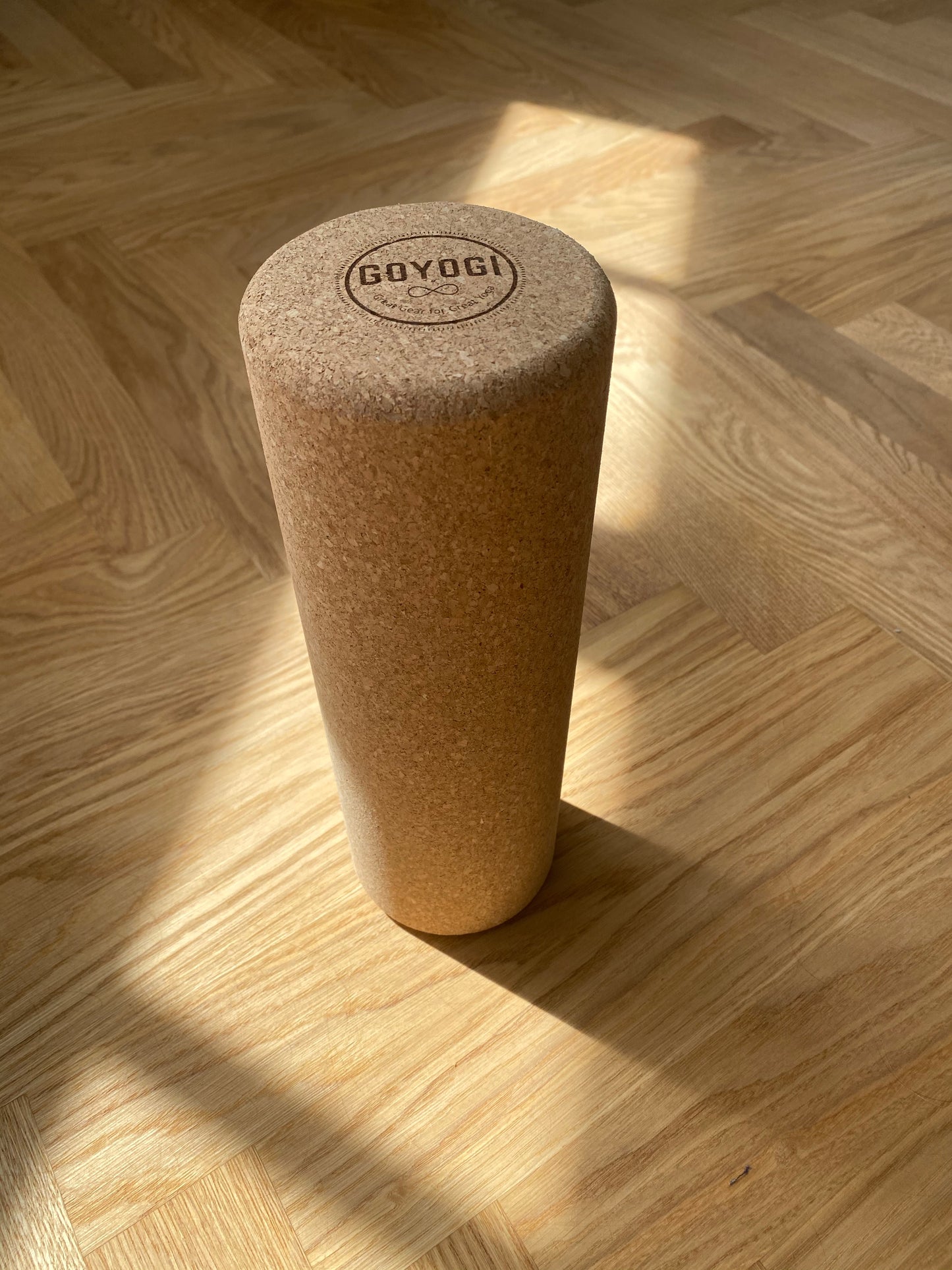 Sustain Cork Body Roller - Travel 10 x 30 cm